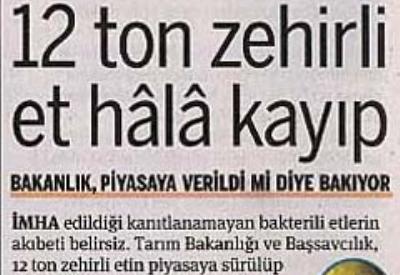 Maret skandalı Tarım Bakanlığı'nda krize neden oldu