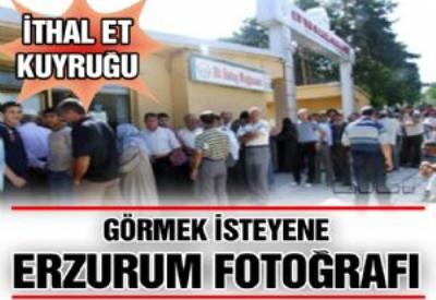 Yarım kilo et için gün boyu ayakta beklenir mi?