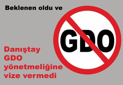 GDO yönetmeliğinin yürürlüğü durduruldu