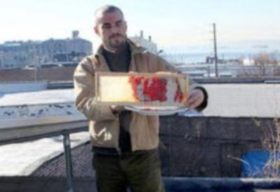 Hırsız arının yaptığına bakın