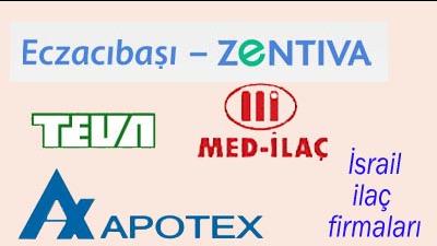 Türk ilaç pazarındaki Yahudi ilaç markaları